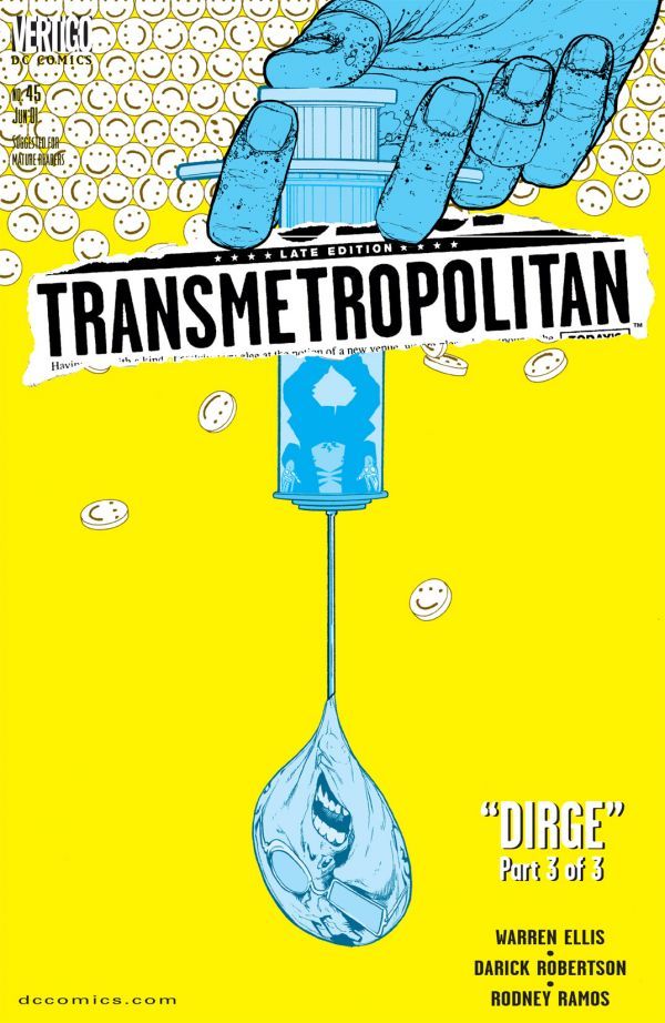Transmetropolitan #45 cover