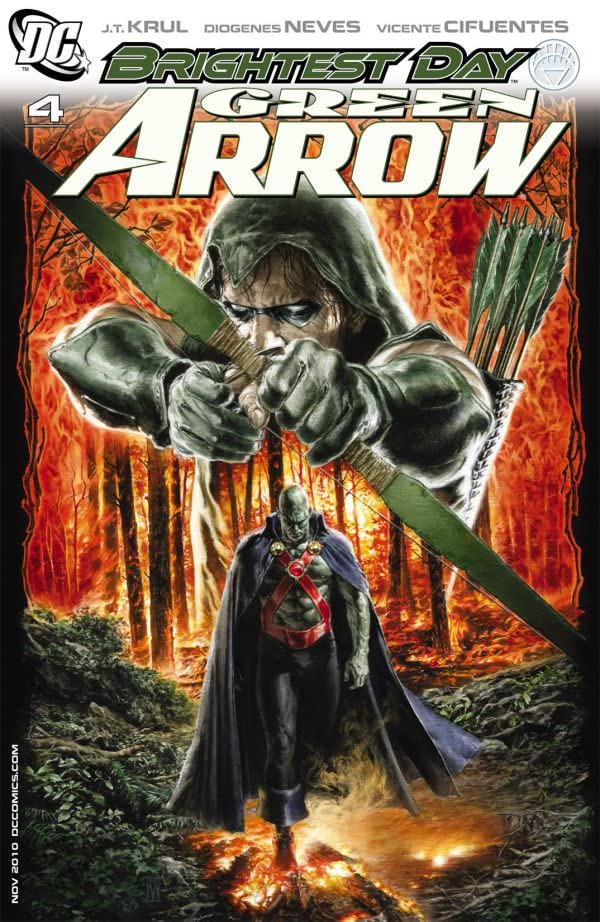 Green Arrow #4 cover