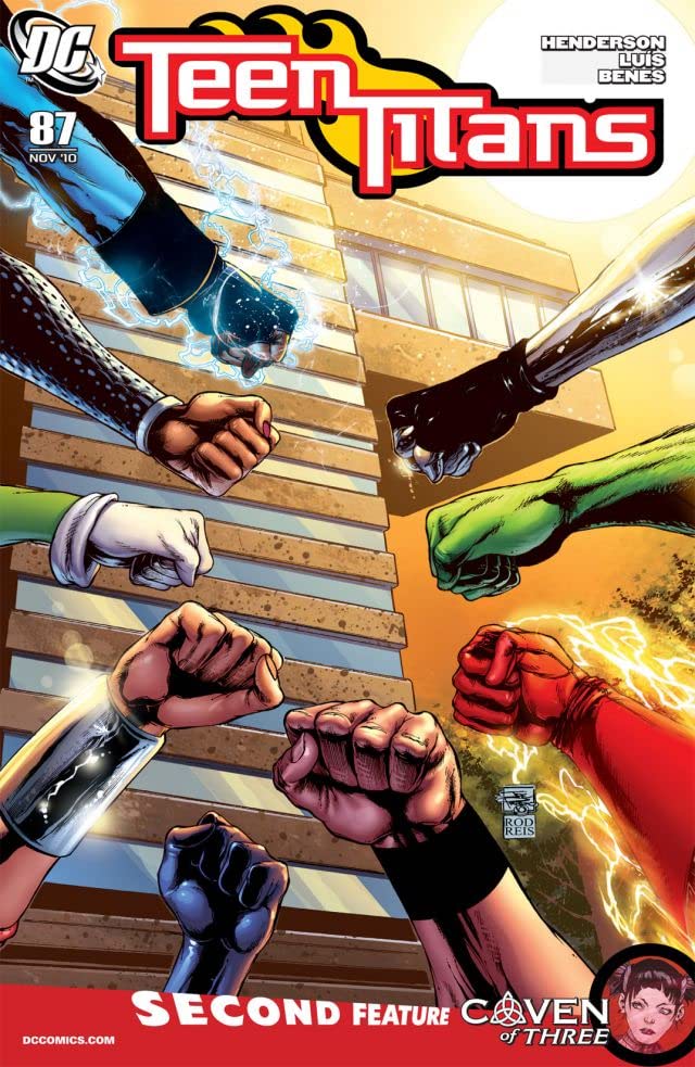 Teen Titans #87 cover