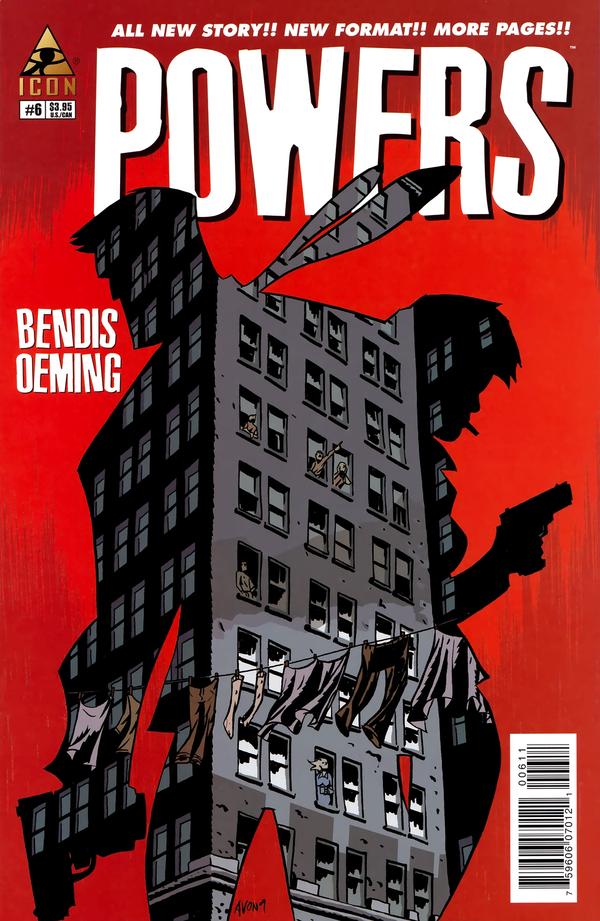 Powers #6 cover