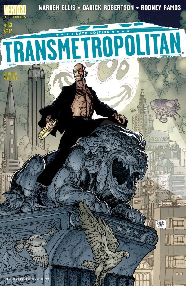 Transmetropolitan #53 cover