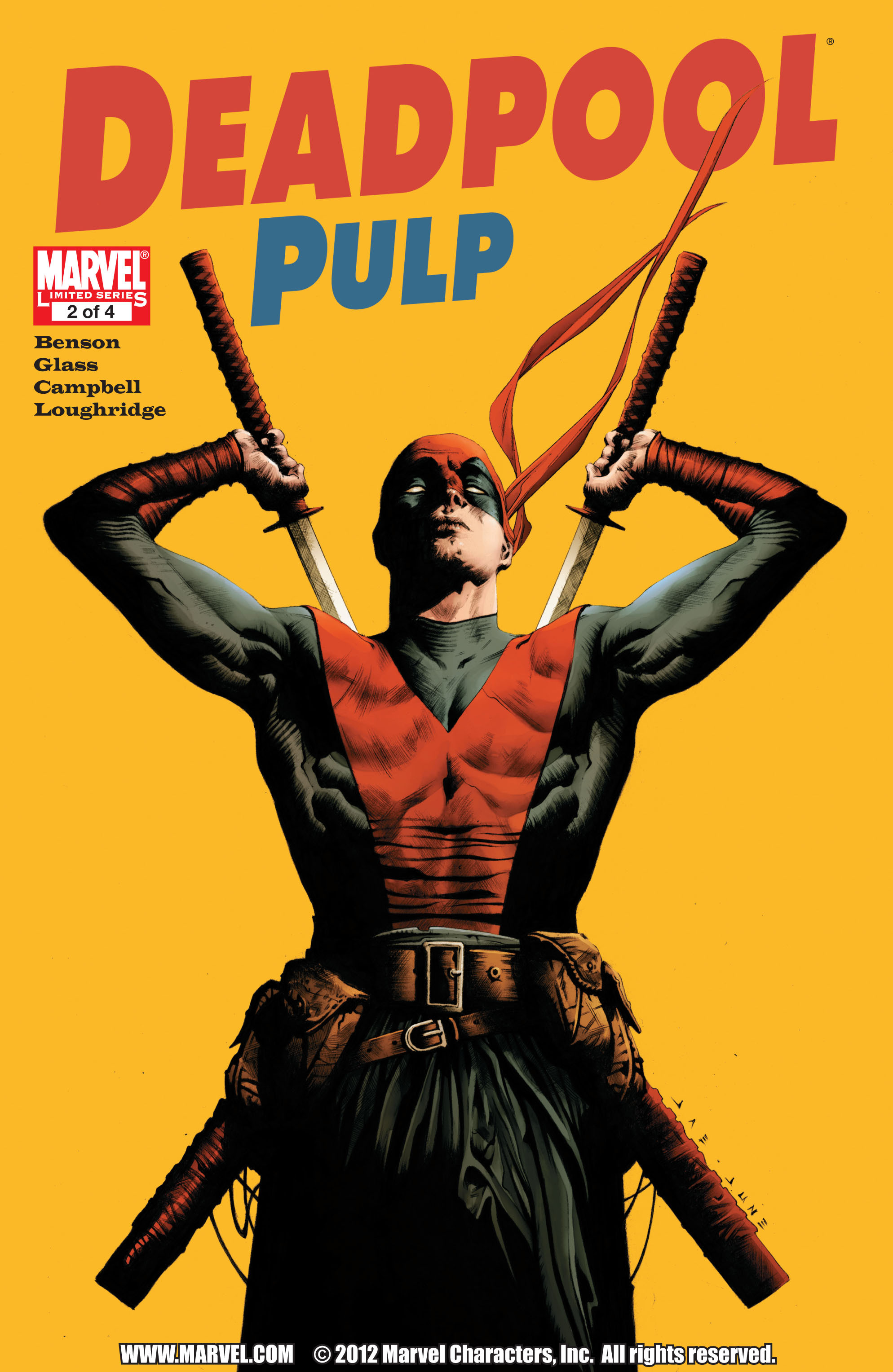Deadpool Pulp #2 cover