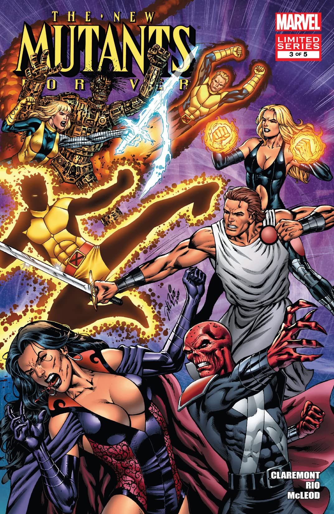 New Mutants Forever #3 cover