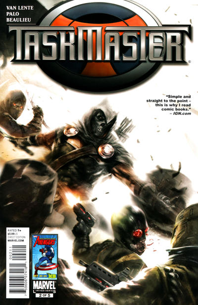 Taskmaster #2 cover