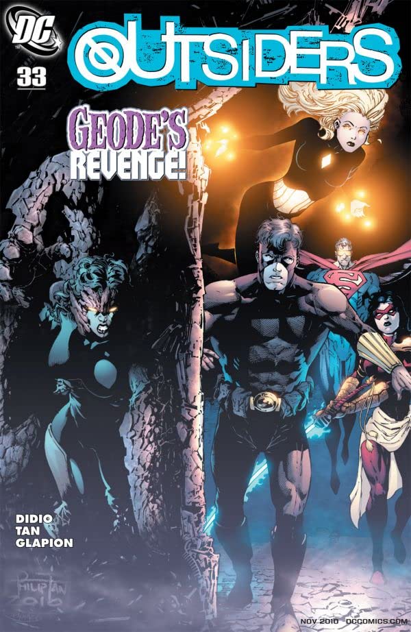 The Outsiders #33 cover