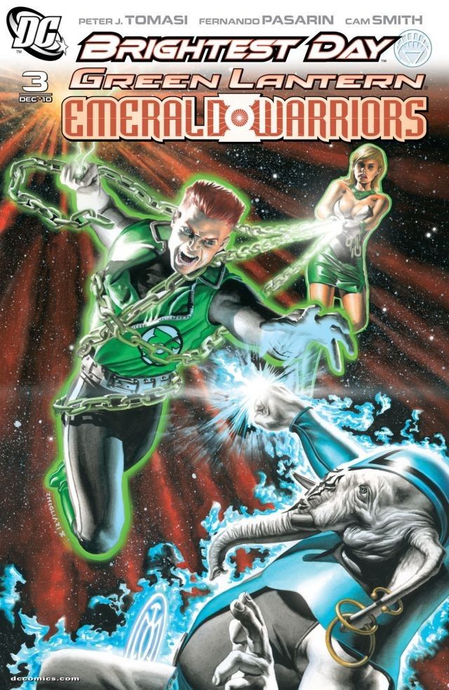 Green Lantern: Emerald Warriors #3 cover