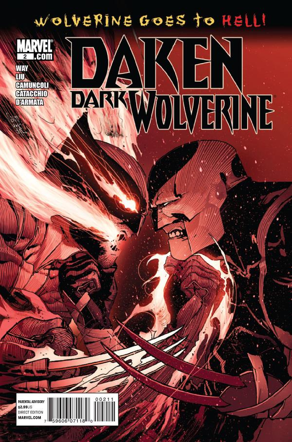 Daken: Dark Wolverine #2 cover