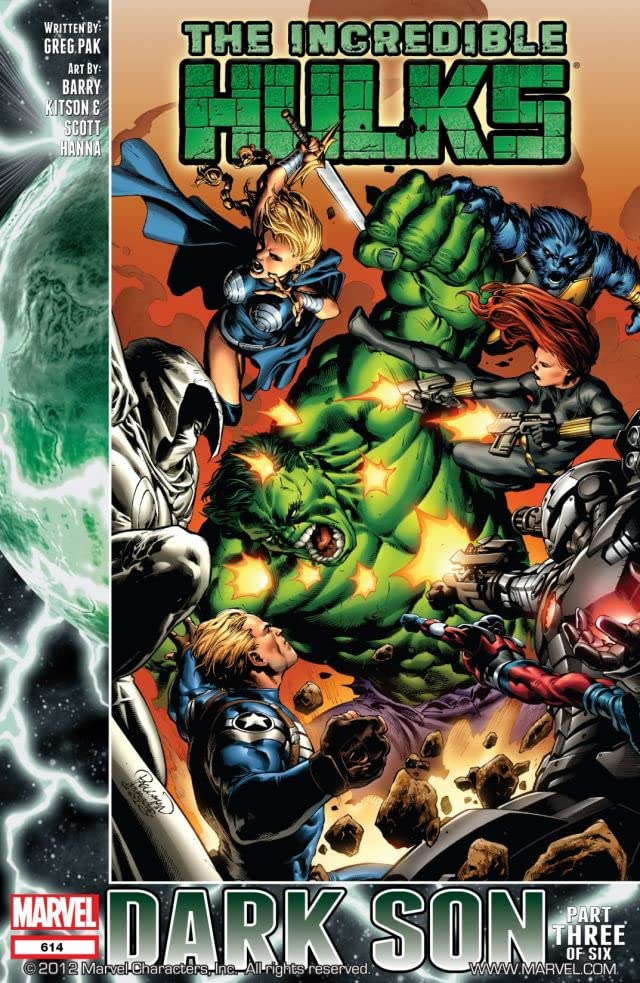 Incredible Hulks #614 cover