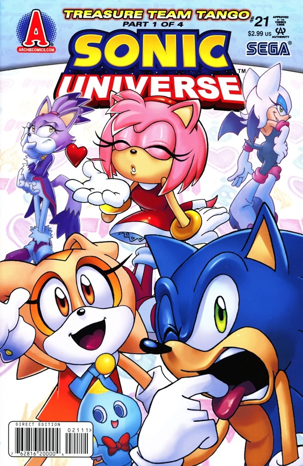 Sonic Universe #21 cover