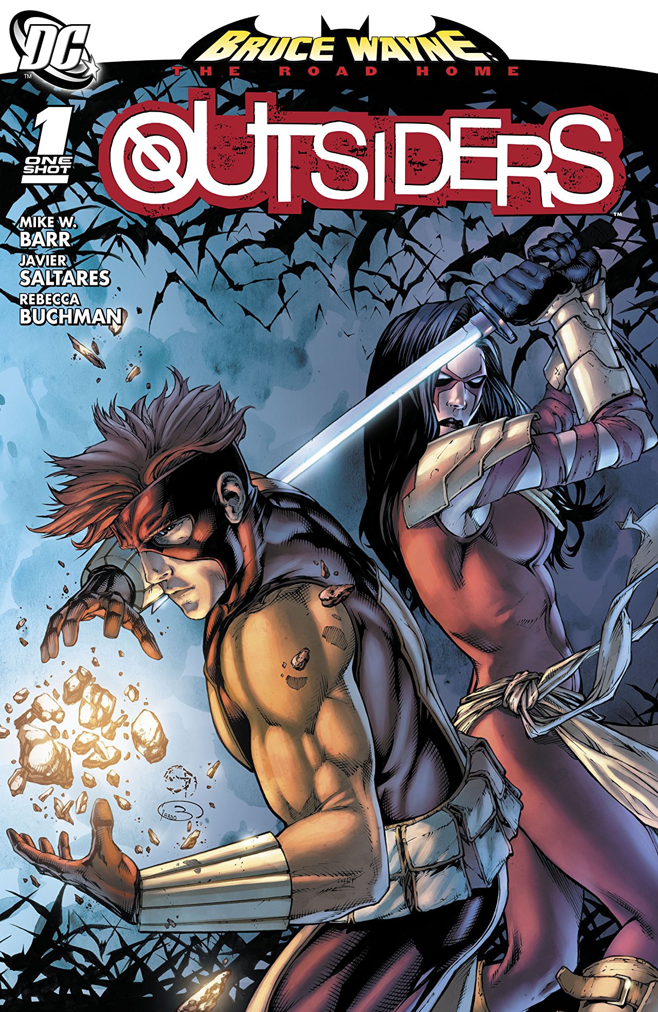 Bruce Wayne: The Road Home: Outsiders #1 cover