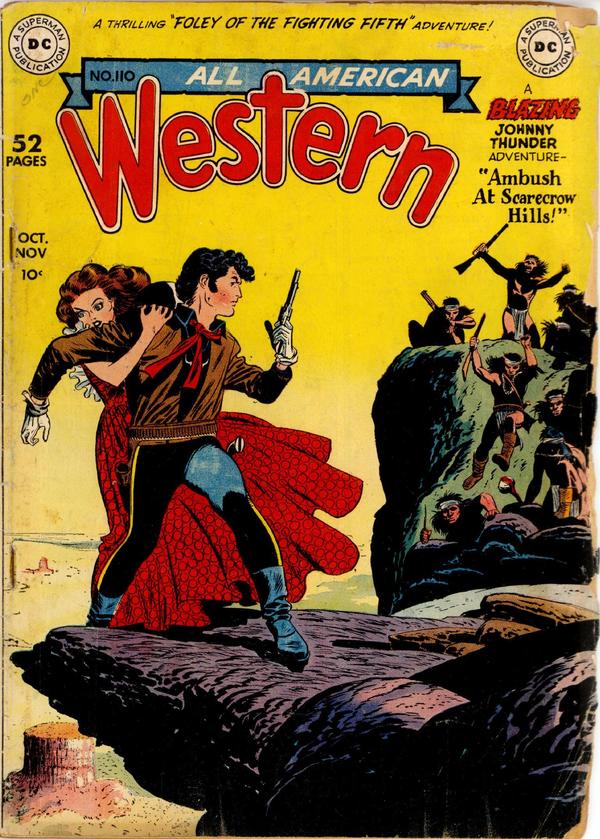 All-American Western #110 cover