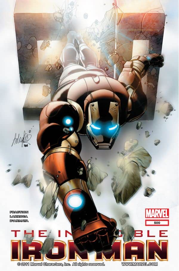 Invincible Iron Man #500 cover