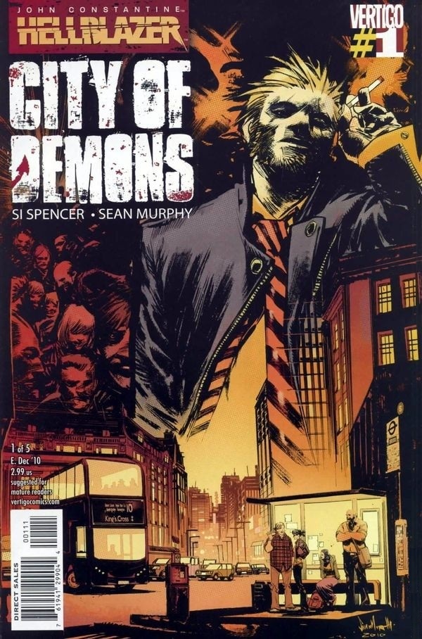 Hellblazer: City of Demons #1 cover
