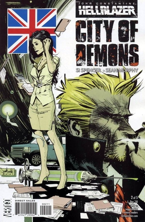 Hellblazer: City of Demons #2 cover