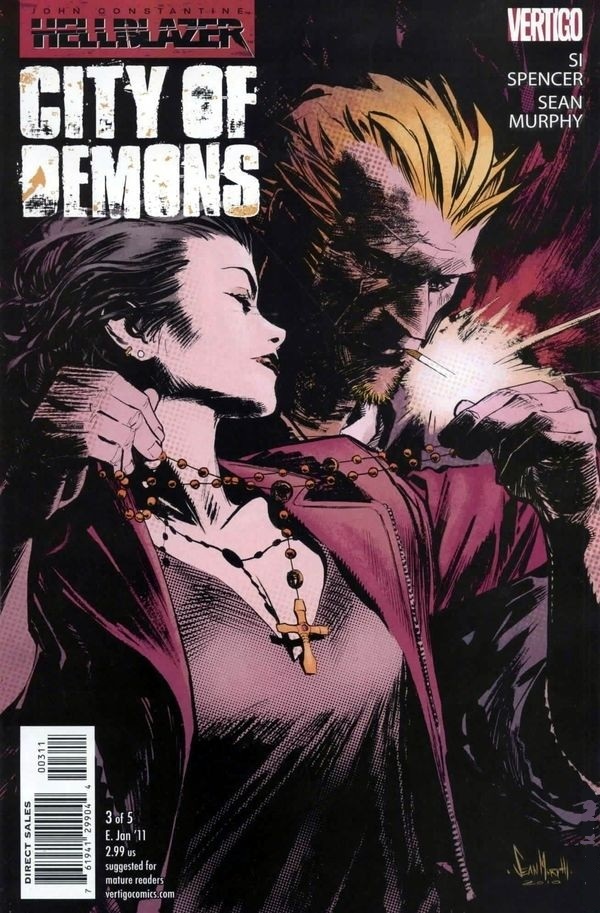 Hellblazer: City of Demons #3 cover