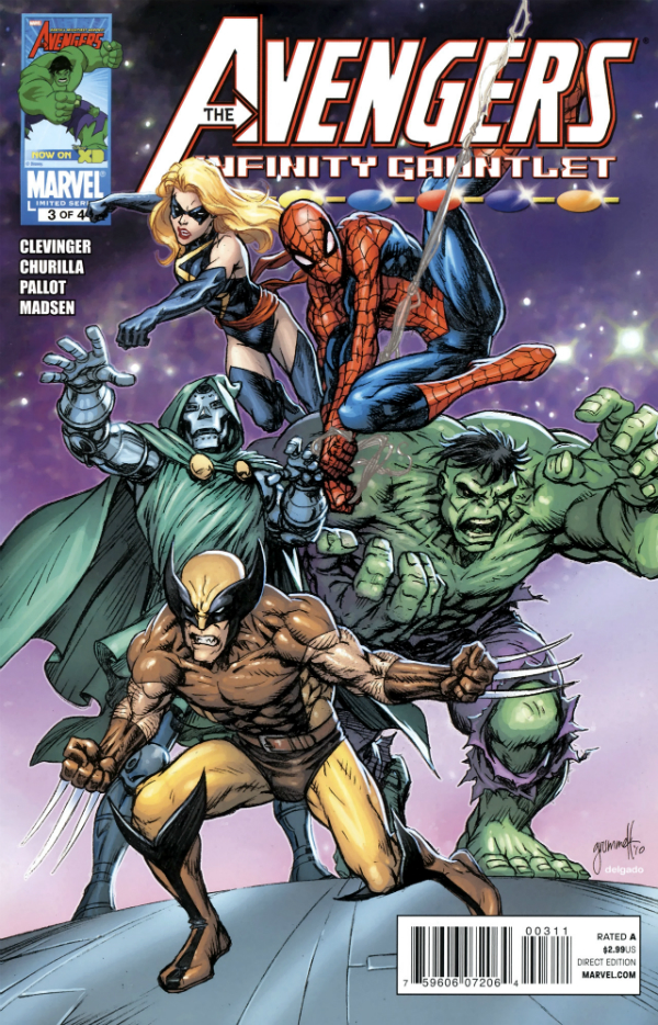 Avengers & the Infinity Gauntlet #3 cover