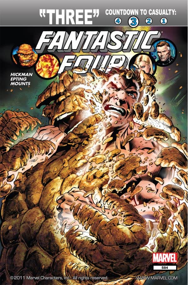Fantastic Four #584 cover