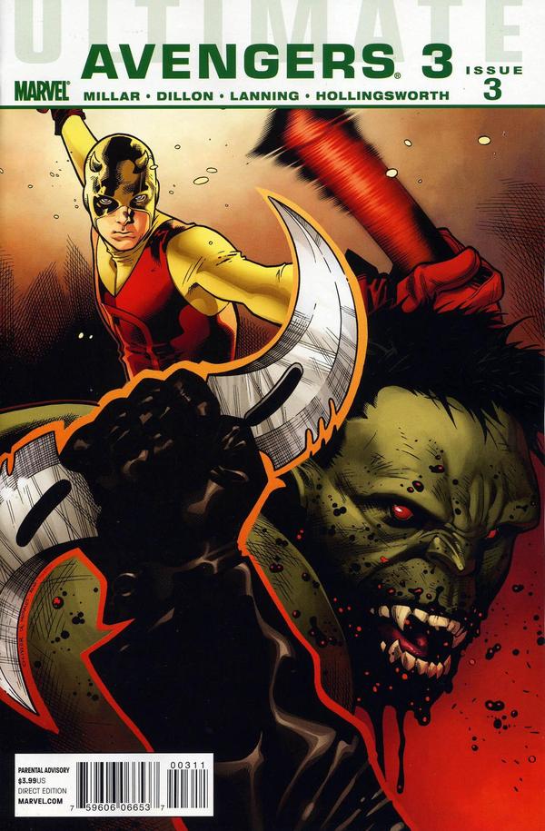 Ultimate Avengers #15 cover
