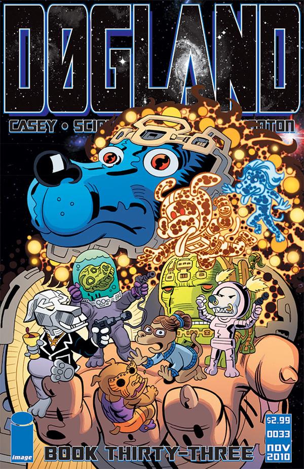 Godland #33 cover