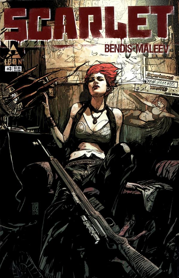 Scarlet #3 cover