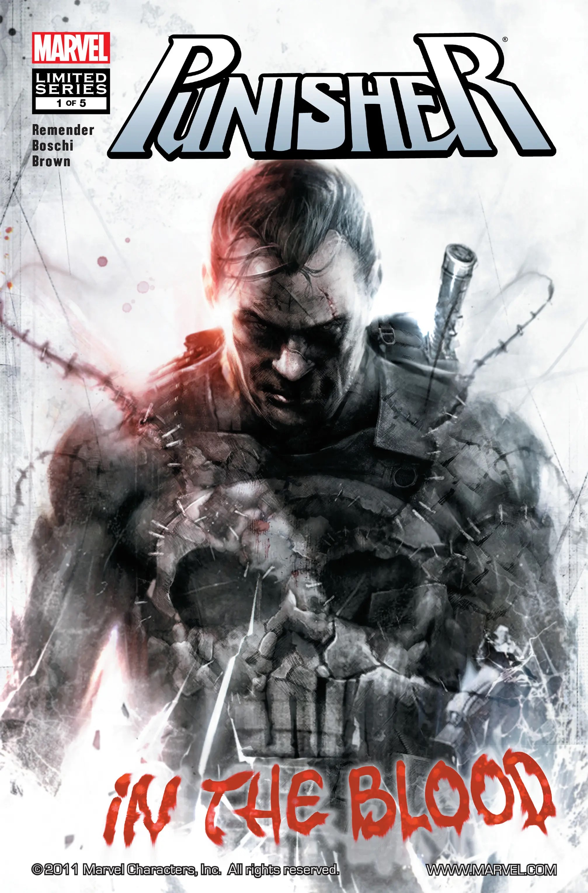 Punisher: In the Blood #1 cover