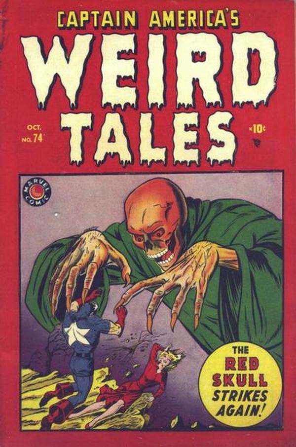 Captain America's Weird Tales #74 cover