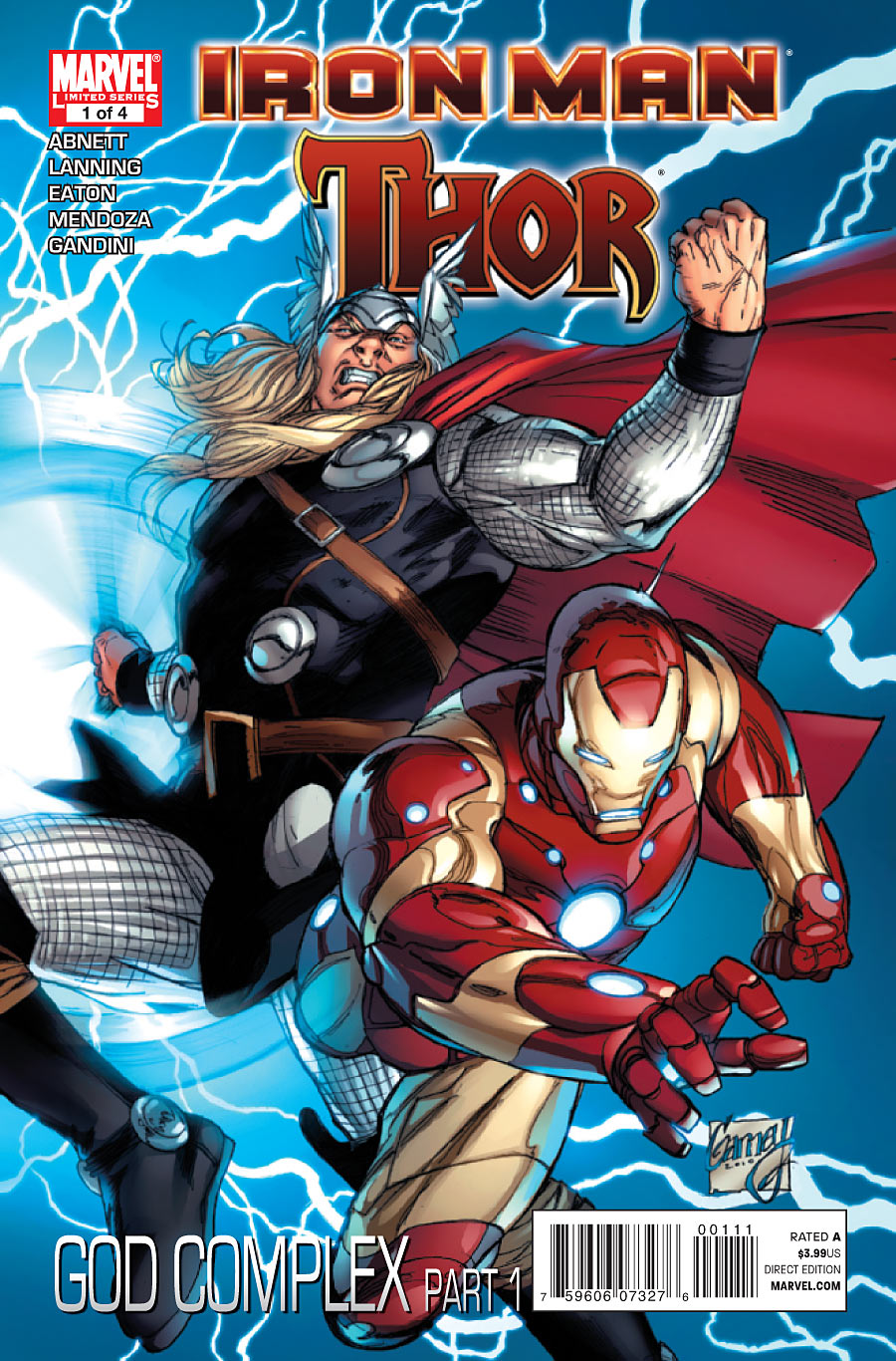 Iron Man / Thor #1 cover