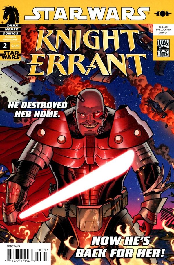 Star Wars: Knight Errant #2 cover