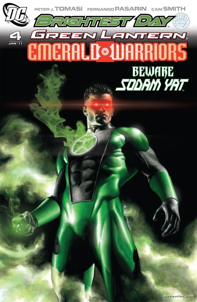 Green Lantern: Emerald Warriors #4 cover