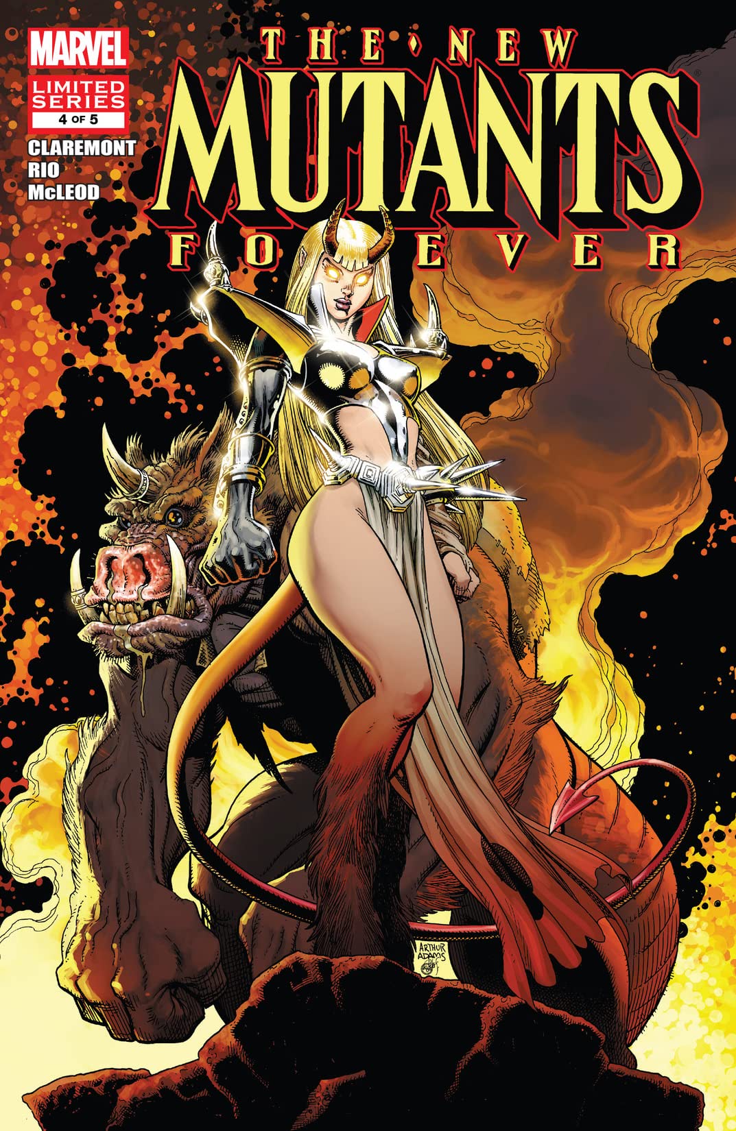 New Mutants Forever #4 cover