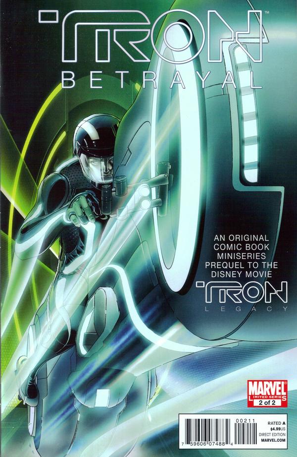 Tron: Betrayal #2 cover