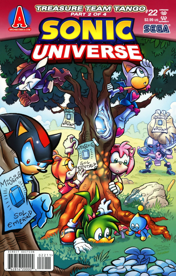 Sonic Universe #22 cover