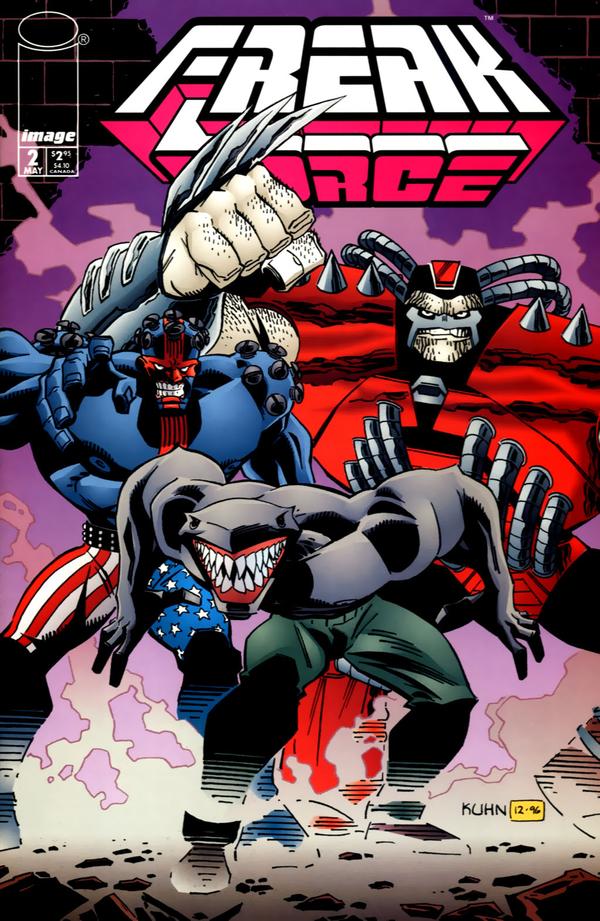 Freak Force #2 cover