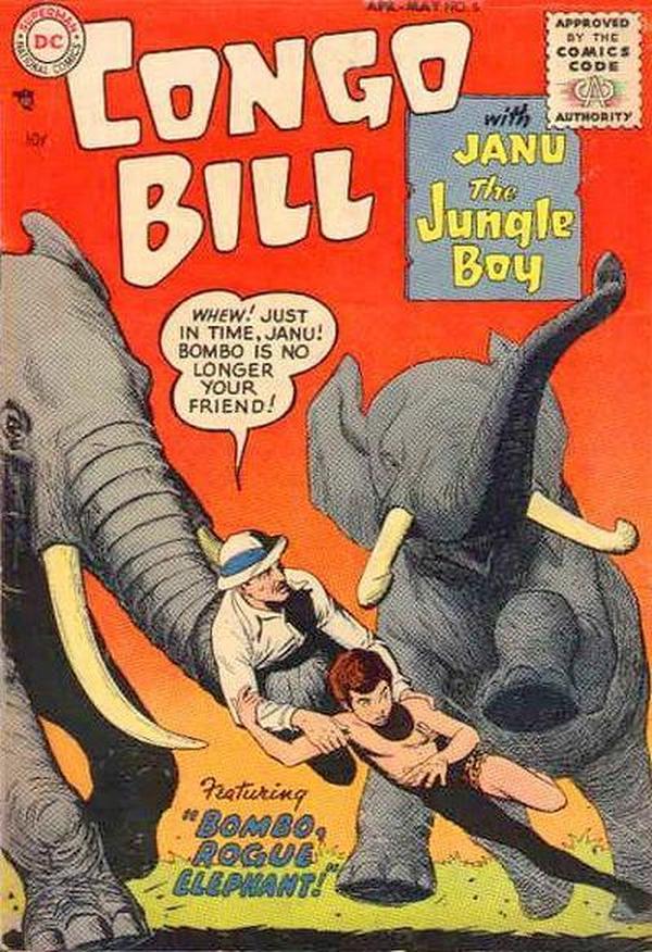 Congo Bill #5 cover