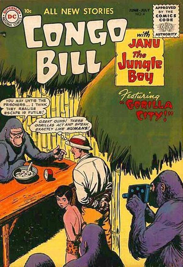 Congo Bill #6 cover