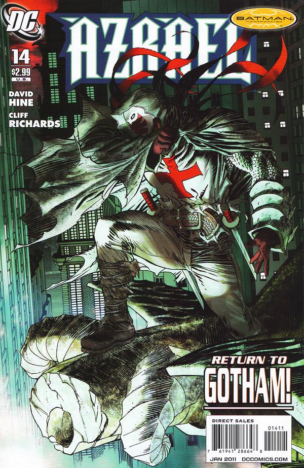 Azrael #14 cover