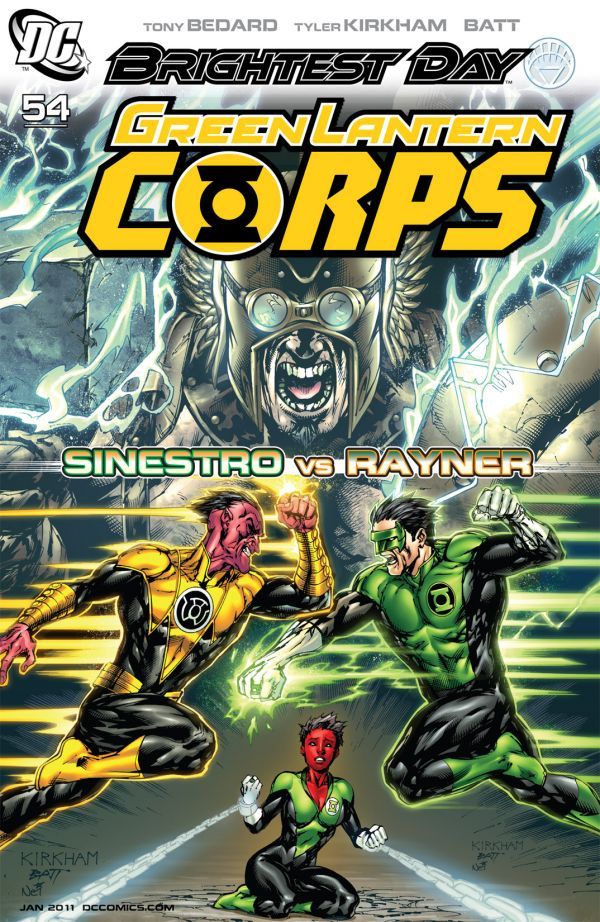 Green Lantern Corps #54 cover