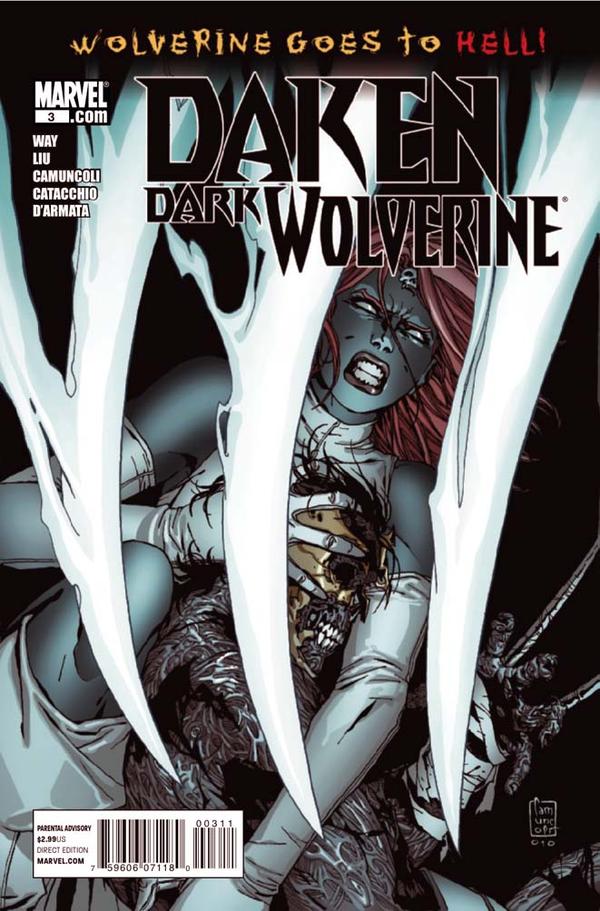 Daken: Dark Wolverine #3 cover