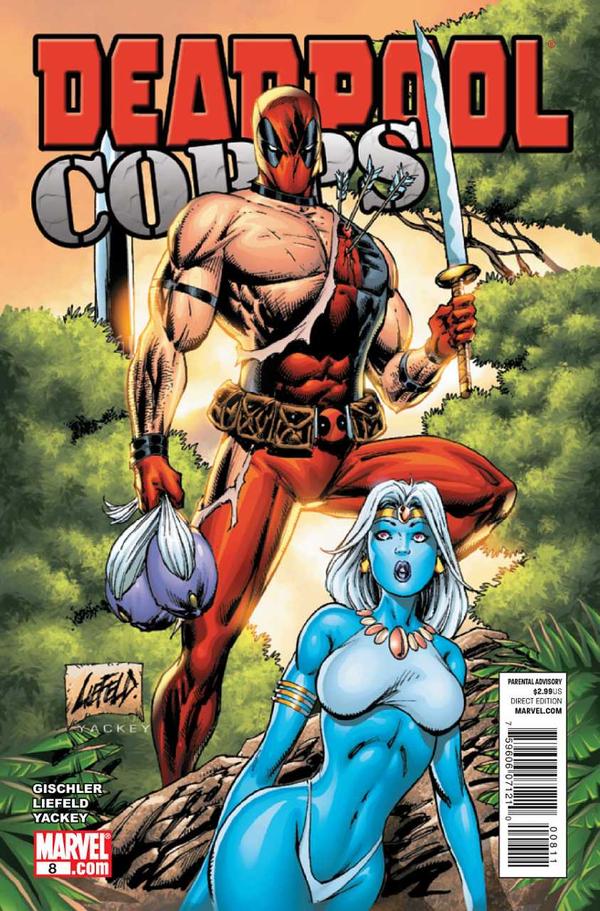 Deadpool Corps #8 cover