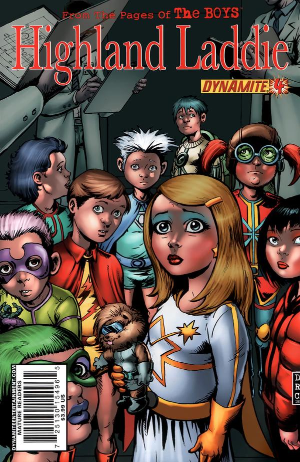 The Boys: Highland Laddie #4 cover