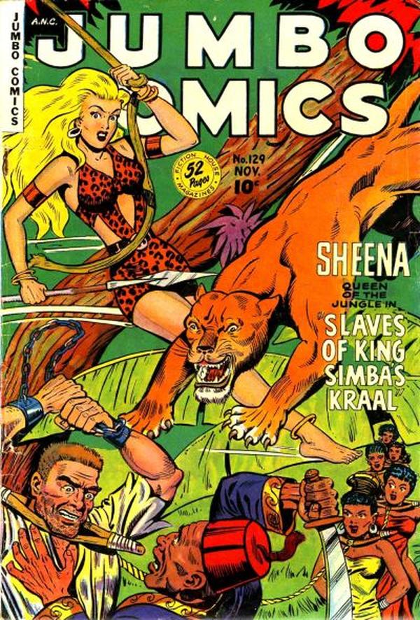 Jumbo Comics #129 cover