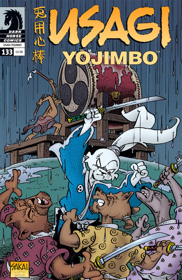 Usagi Yojimbo #133 cover