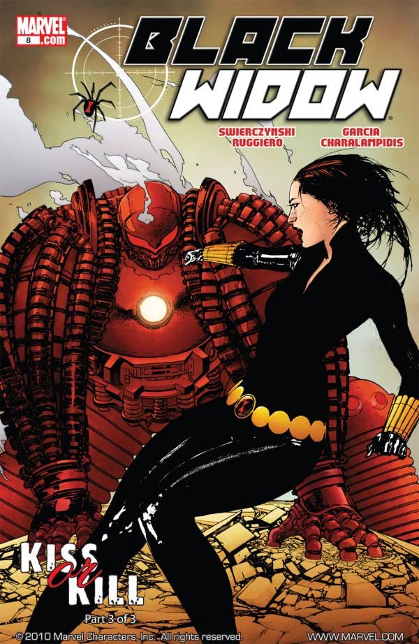 Black Widow #8 cover