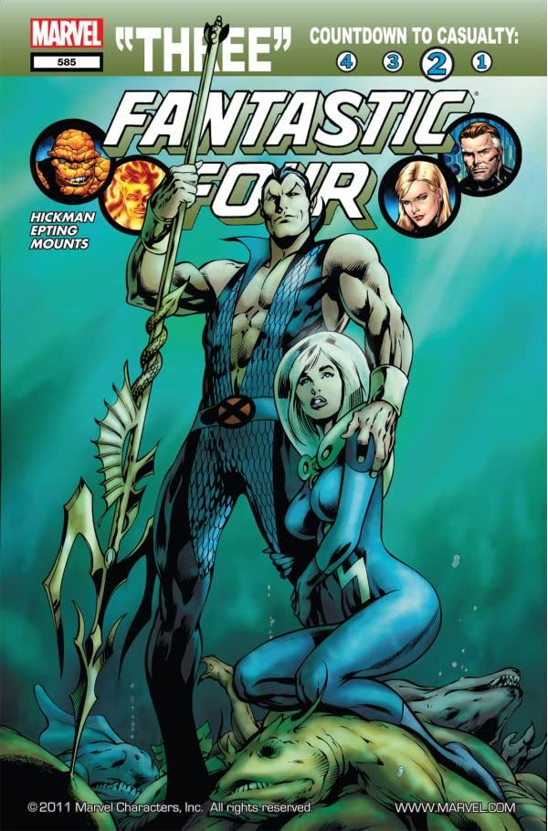 Fantastic Four #585 cover