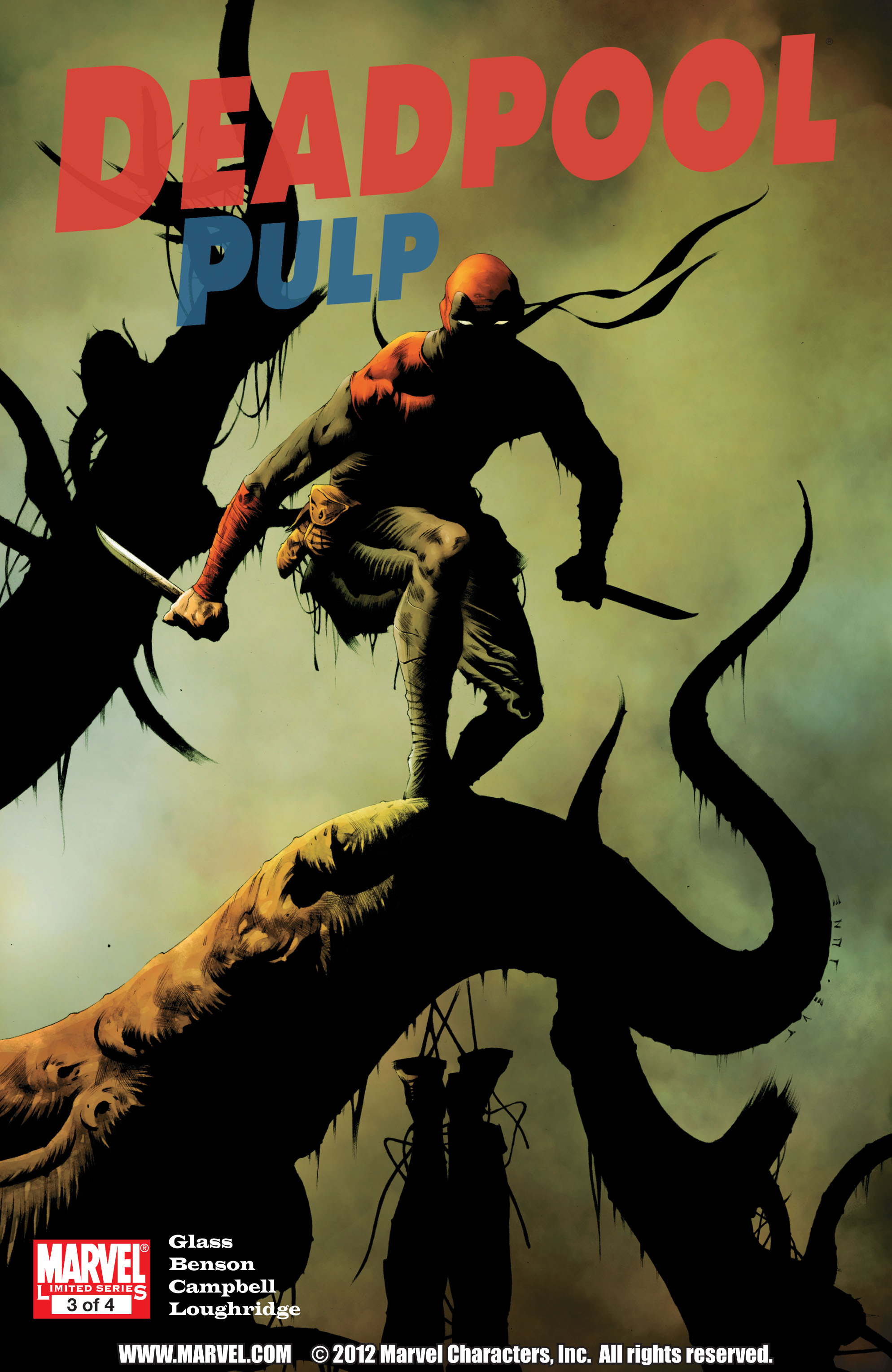 Deadpool Pulp #3 cover