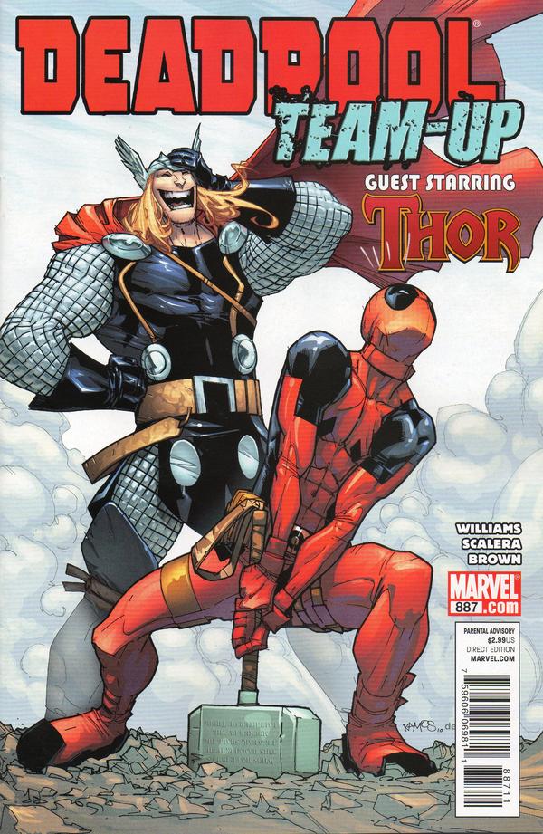 Deadpool Team-Up #887 cover