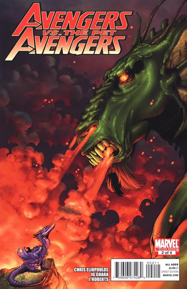 Avengers vs. Pet Avengers #2 cover