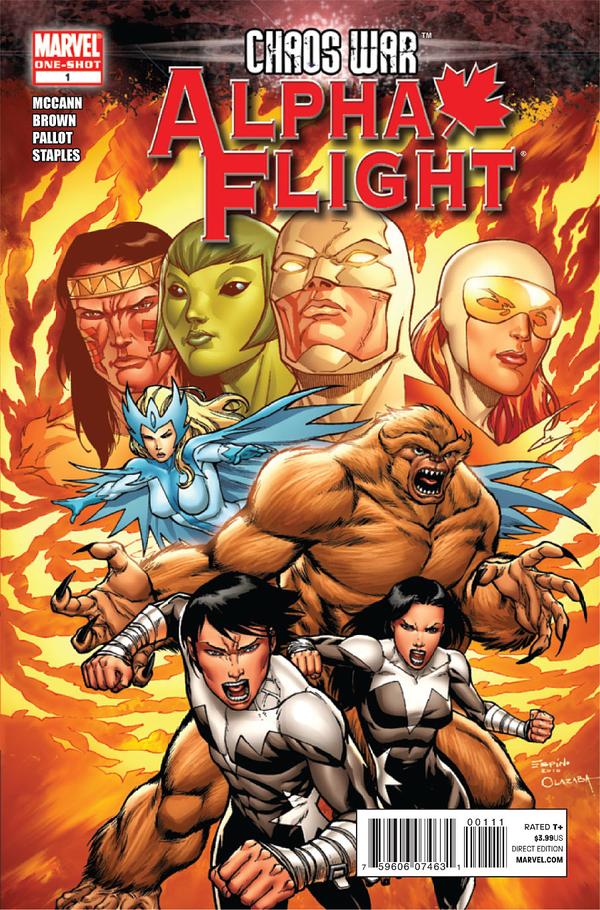 Chaos War: Alpha Flight #1 cover