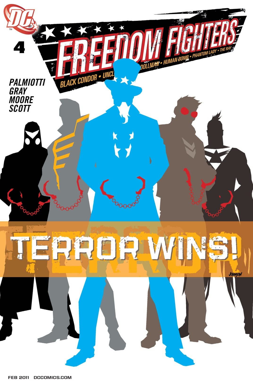 Freedom Fighters #4 cover
