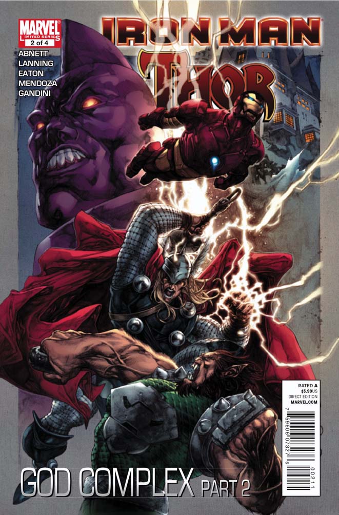 Iron Man / Thor #2 cover